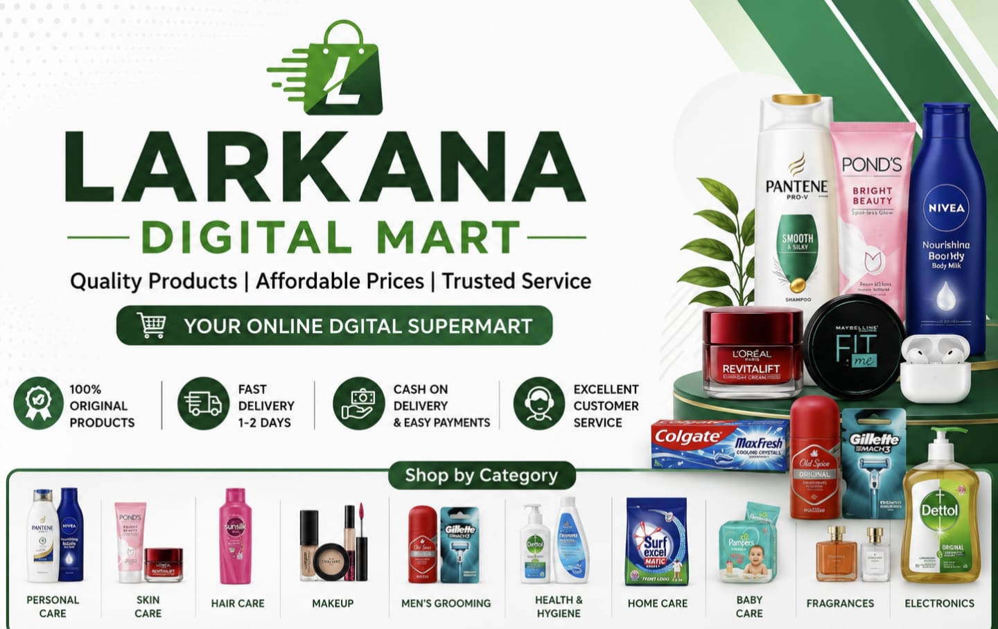 LARKANA DIGITAL MART – Best Online Shopping Store in Larkana, Sindh, Pakistan