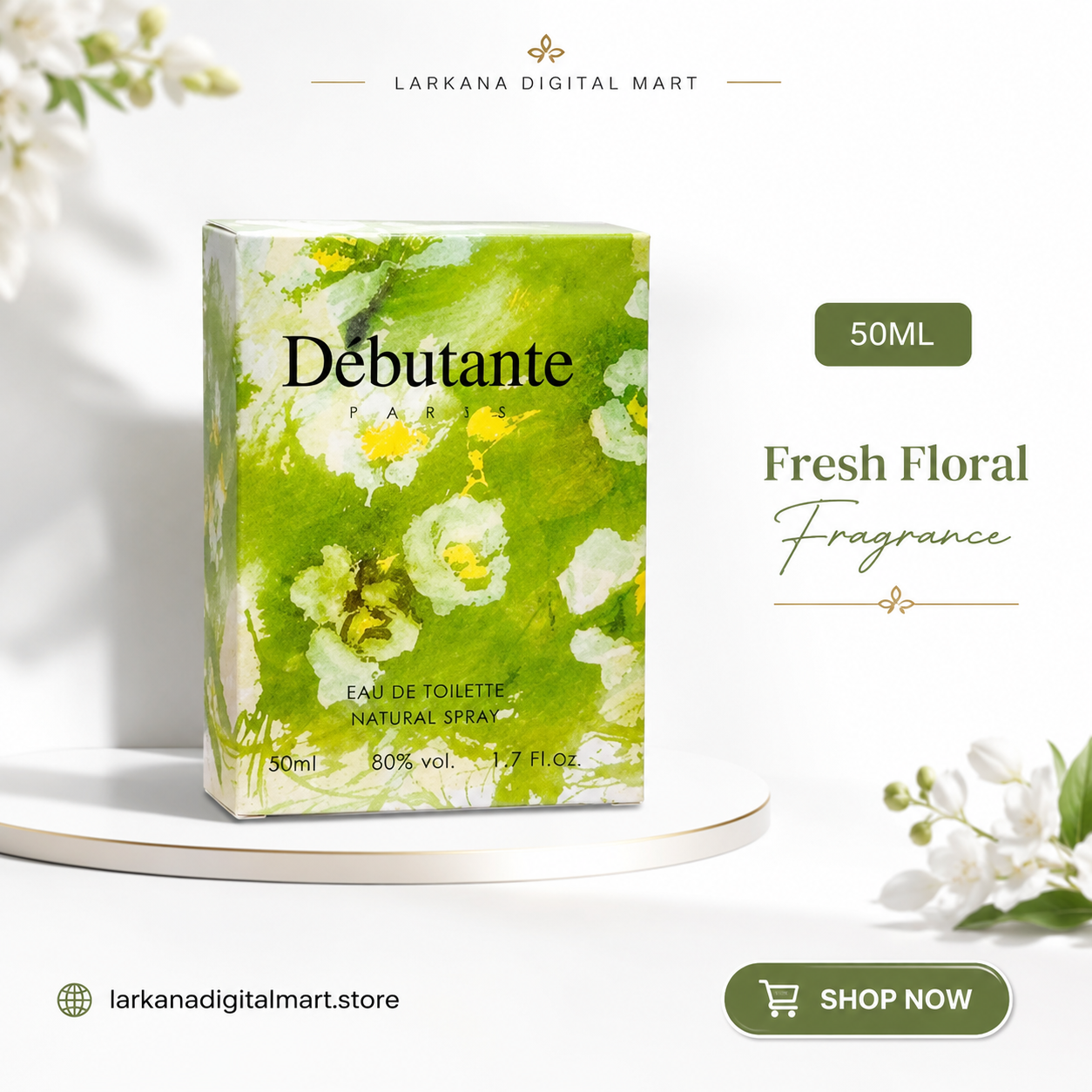 Débutante Paris Eau de Toilette for Women – 50ml