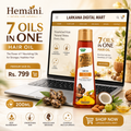 Hemani 7 Oils in One Hair Oil – 200ml