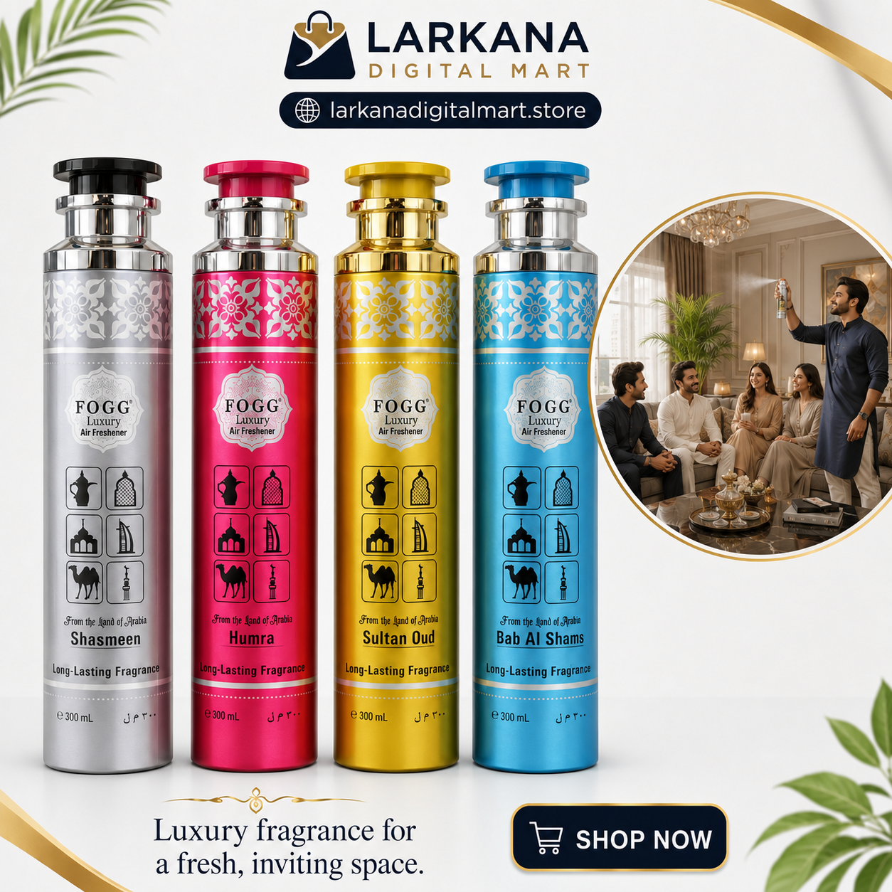 FOGG Luxury Air Freshener - 300ml