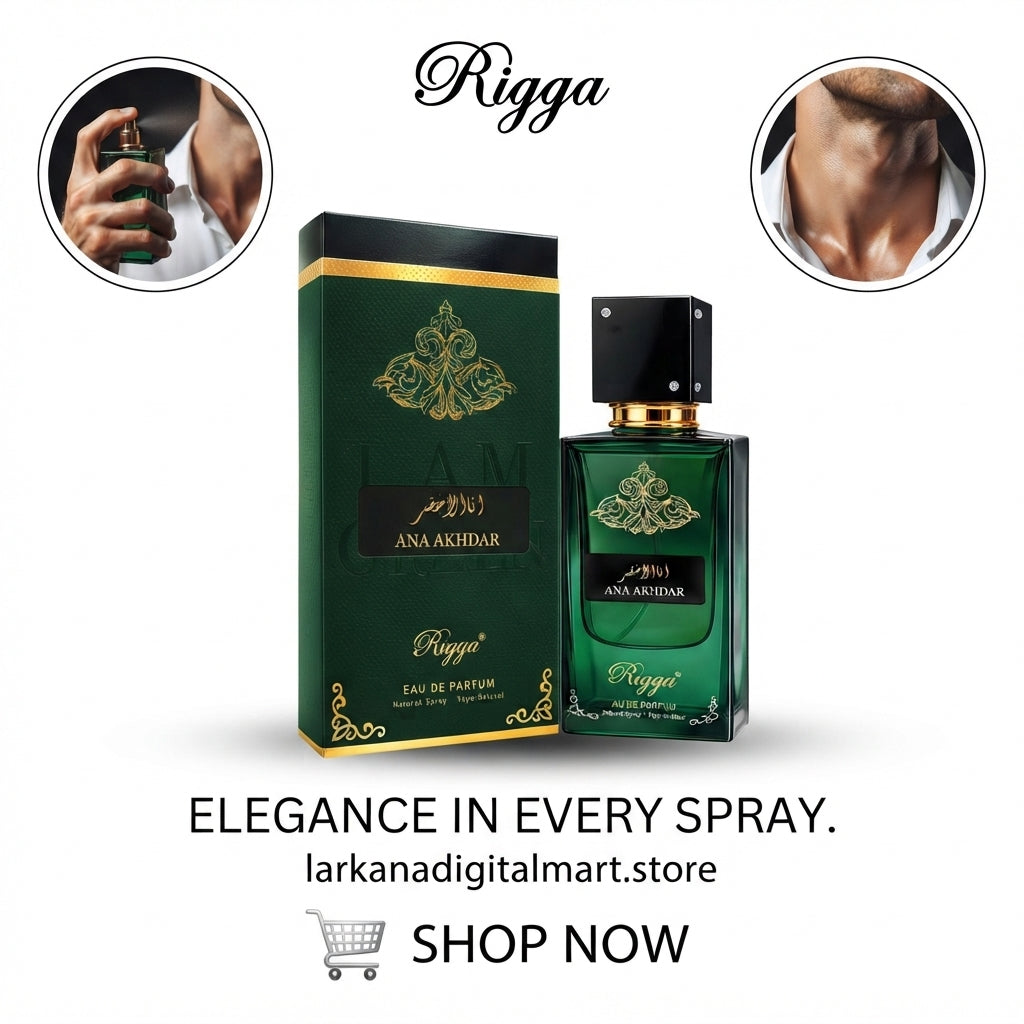 Ana Akhdar Eau de Parfum By Rigga 60ml