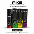 AXE Signature Body Deodorant Spray - Dual Action Freshness