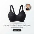 Brazzers White Rose Embroidered Bra