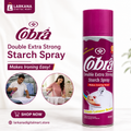 Cobra Double Extra Strong Starch Spray 600ml