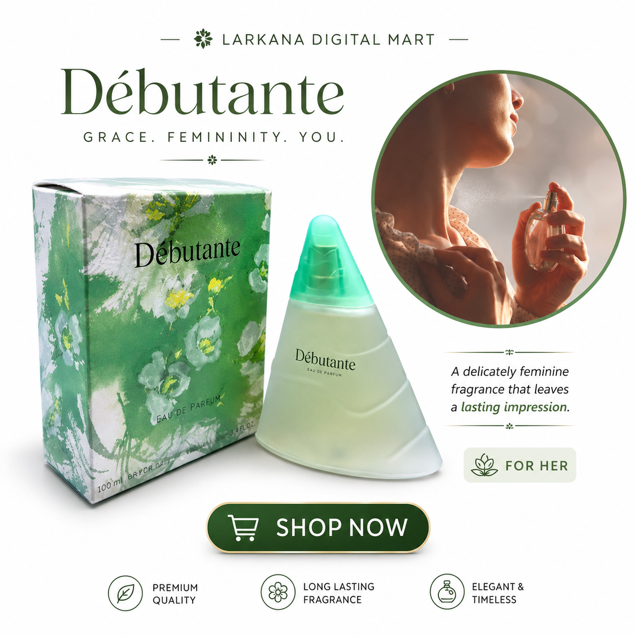 Debutante Eau de Parfum - 100ml