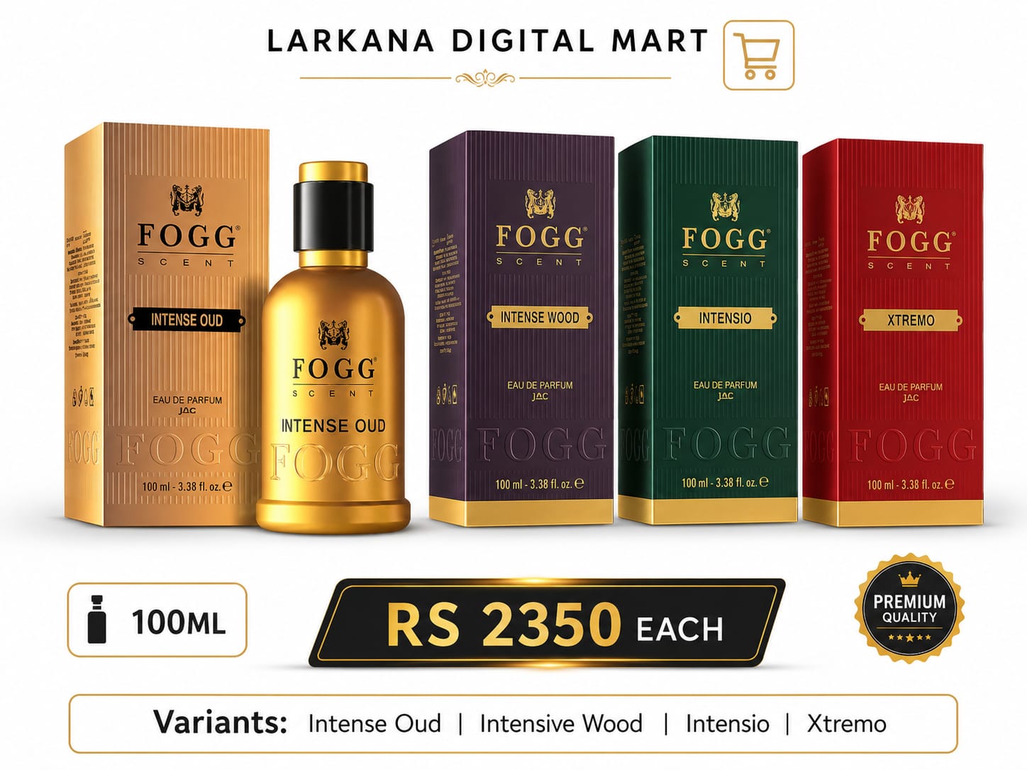 FOGG Scent Eau de Parfum 100ml
