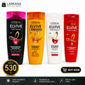 L'Oreal Paris Elvive Shampoo - 4 Variants , 175ML