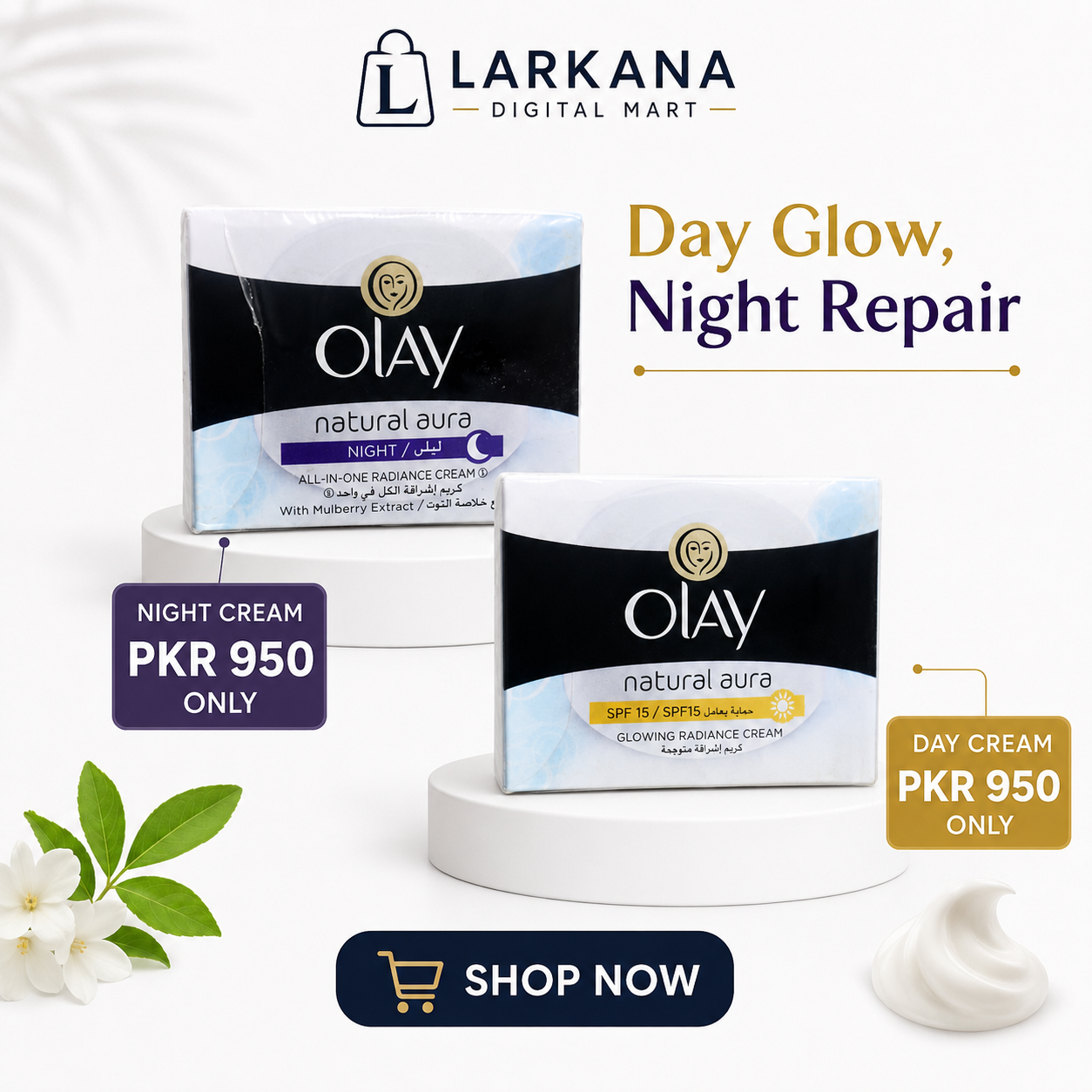 Olay Natural Aura Day & Night Cream