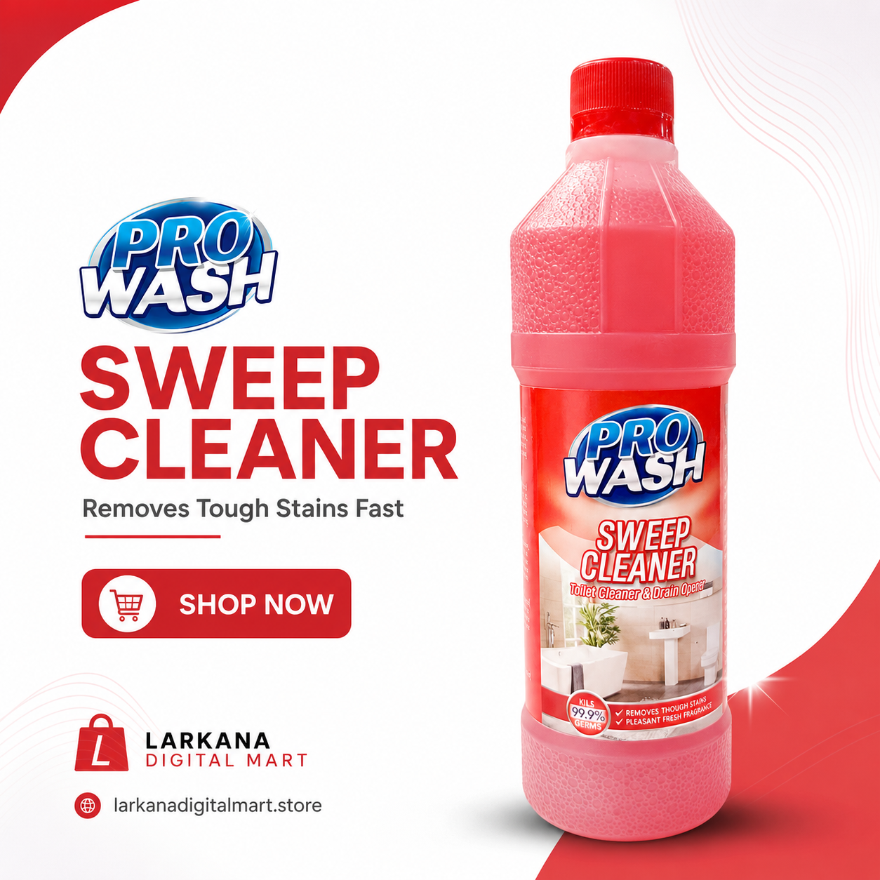 Pro Wash Sweep Cleaner 600ml