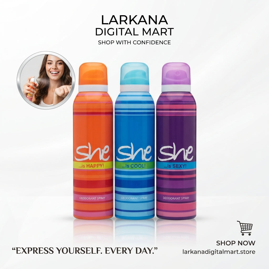 She Deodorant Body Spray 200ml