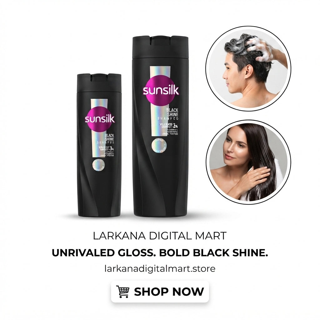 Sunsilk Black Shine Shampoo Vita Gloss Complex