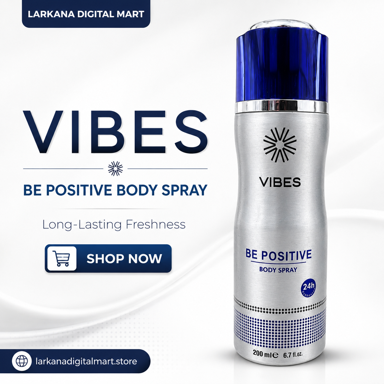 VIBES - BE POSITIVE Body Spray 200ml