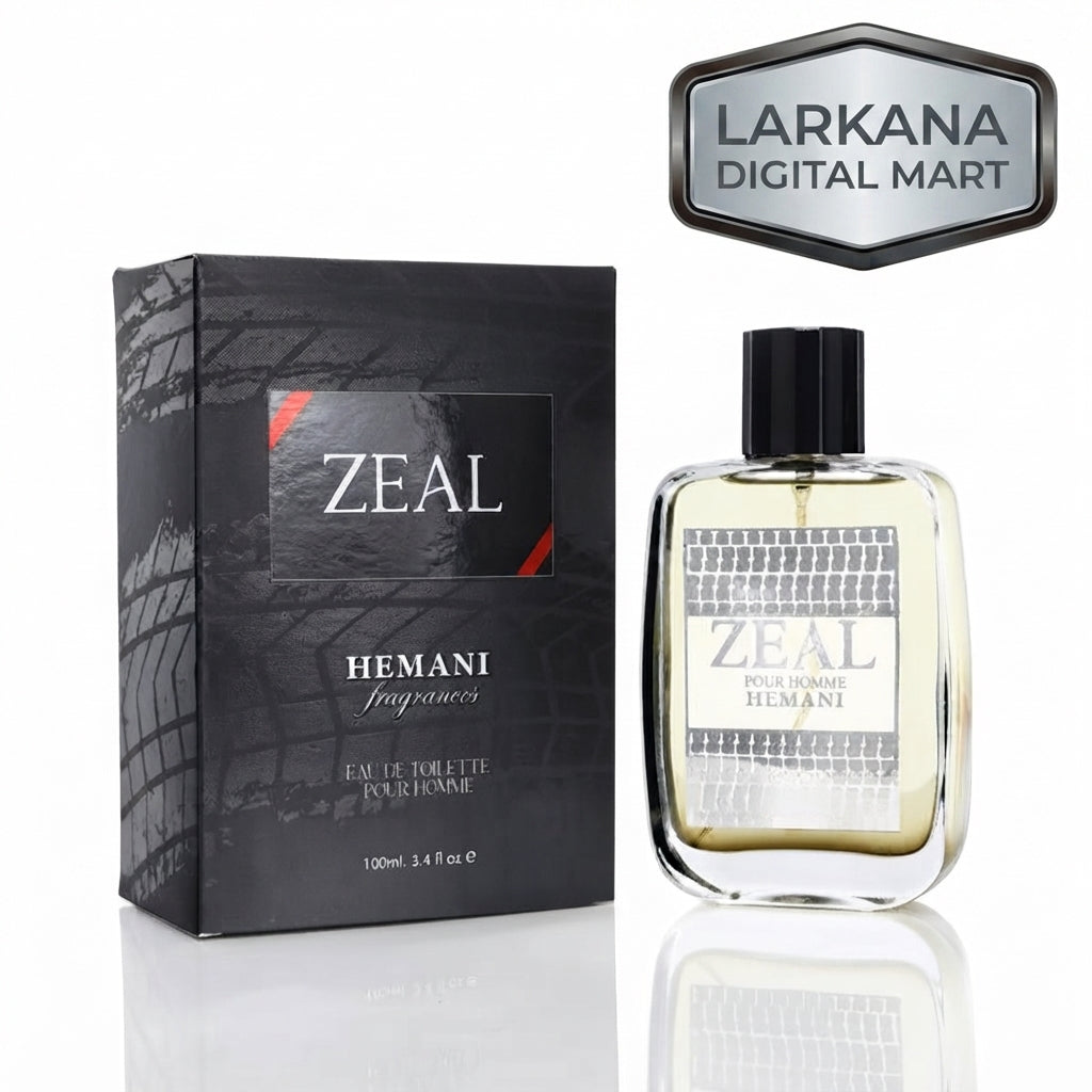 Hemani Zeal Pour Homme Eau de Toilette 100ml