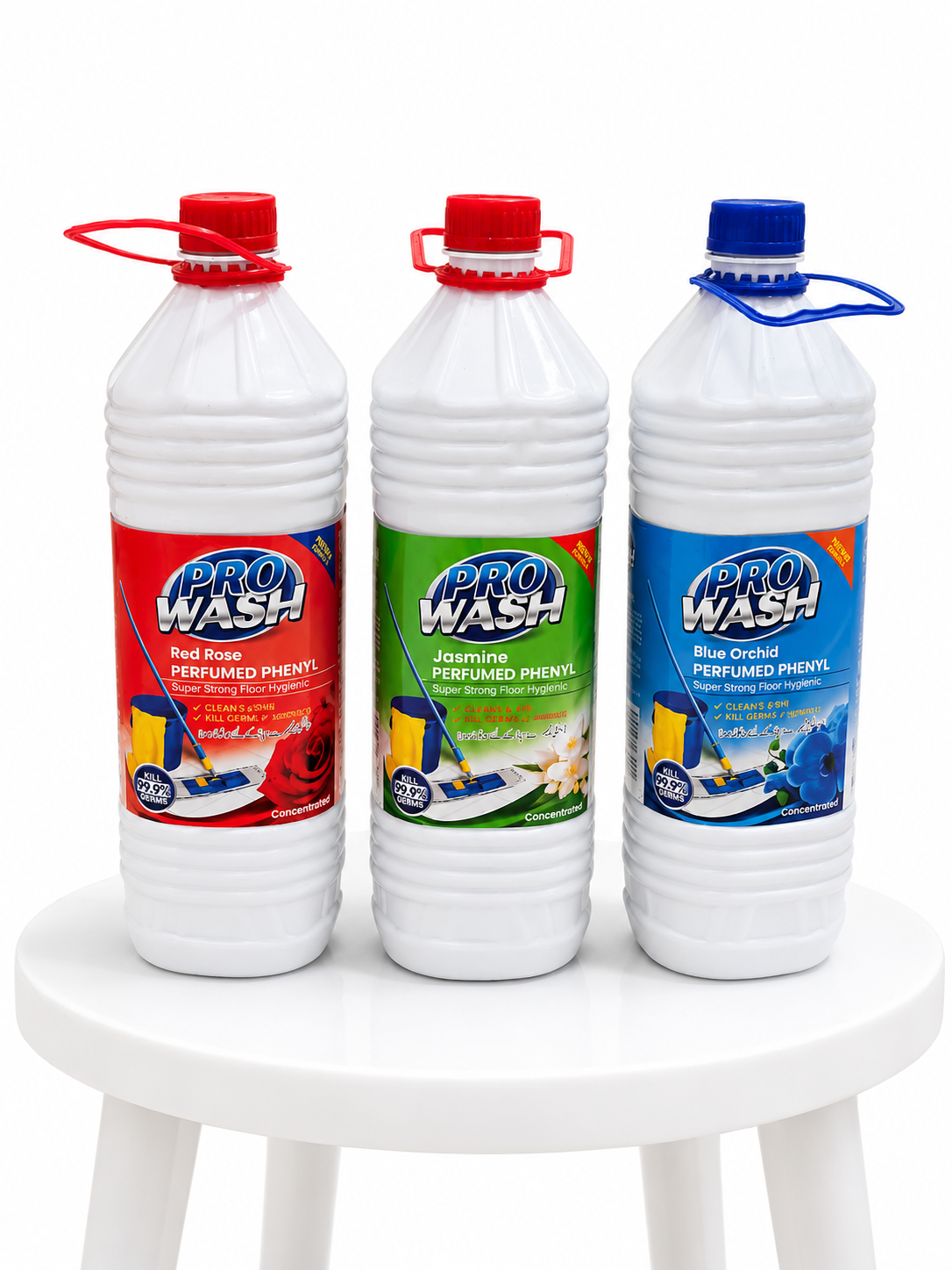 Pro Wash Perfumed White Phenyl - 3 Litre (Large)