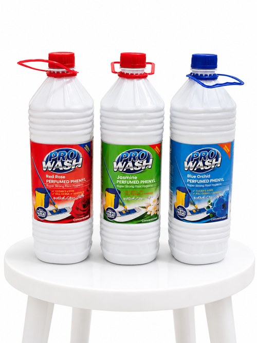 Pro Wash Perfumed White Phenyl - 3 Litre (Large)