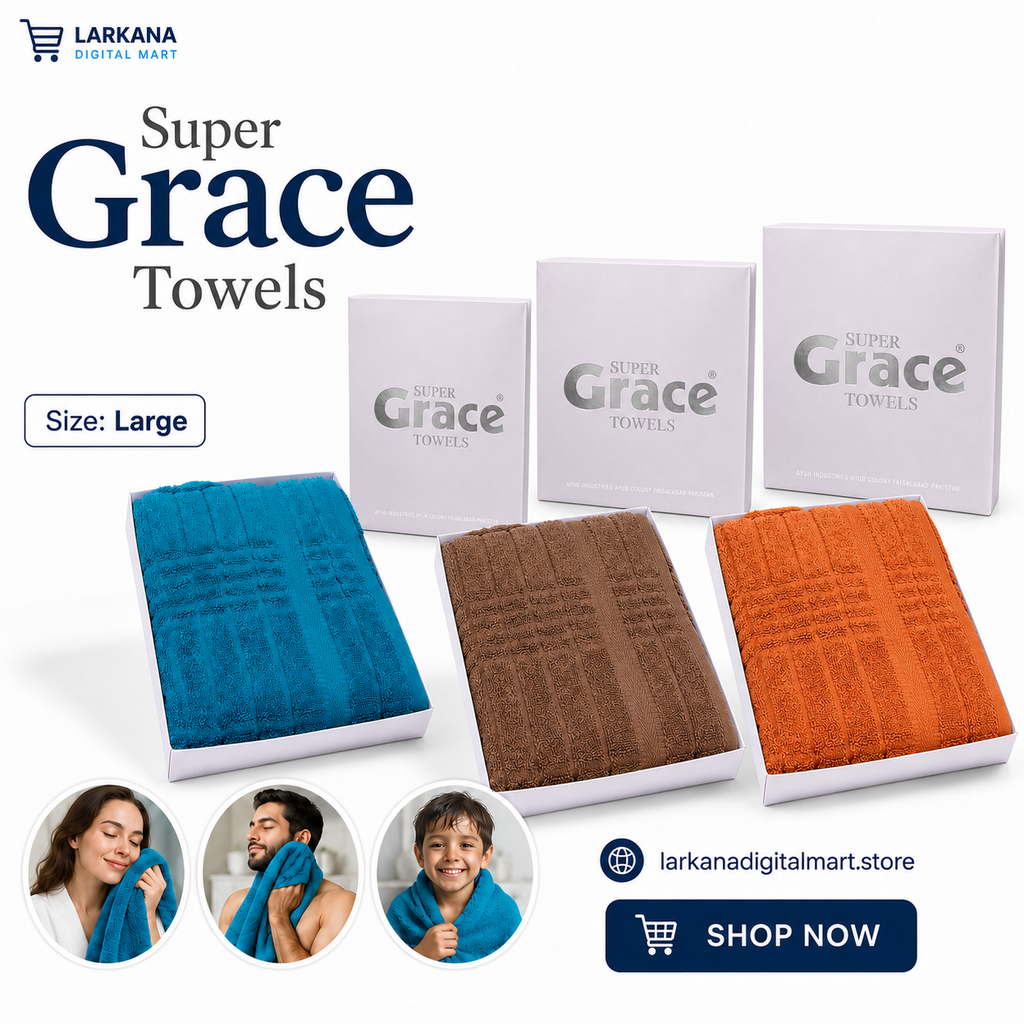 Super Grace Premium Towel – Large