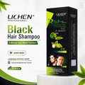Lichen Professional Black Hair Shampoo - 5 Minute Hair Black Solution