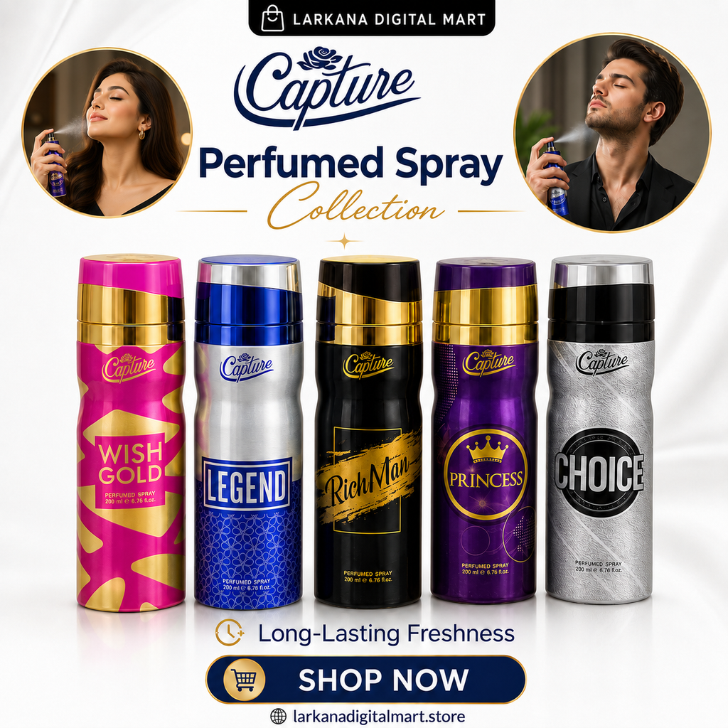 Capture Perfumed Spray Collection - 200ml