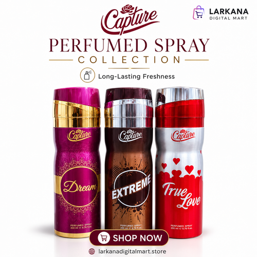 Capture Perfumed Spray - Dream, Extreme, True Love