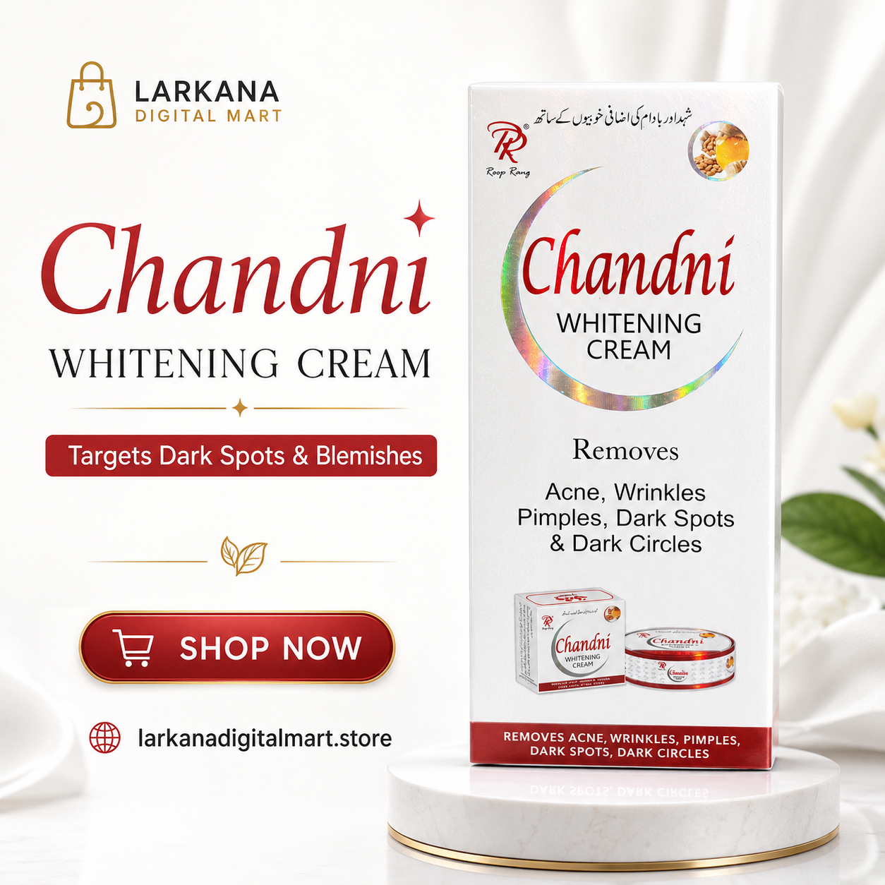 Chandni Whitening Cream by Roop Rang
