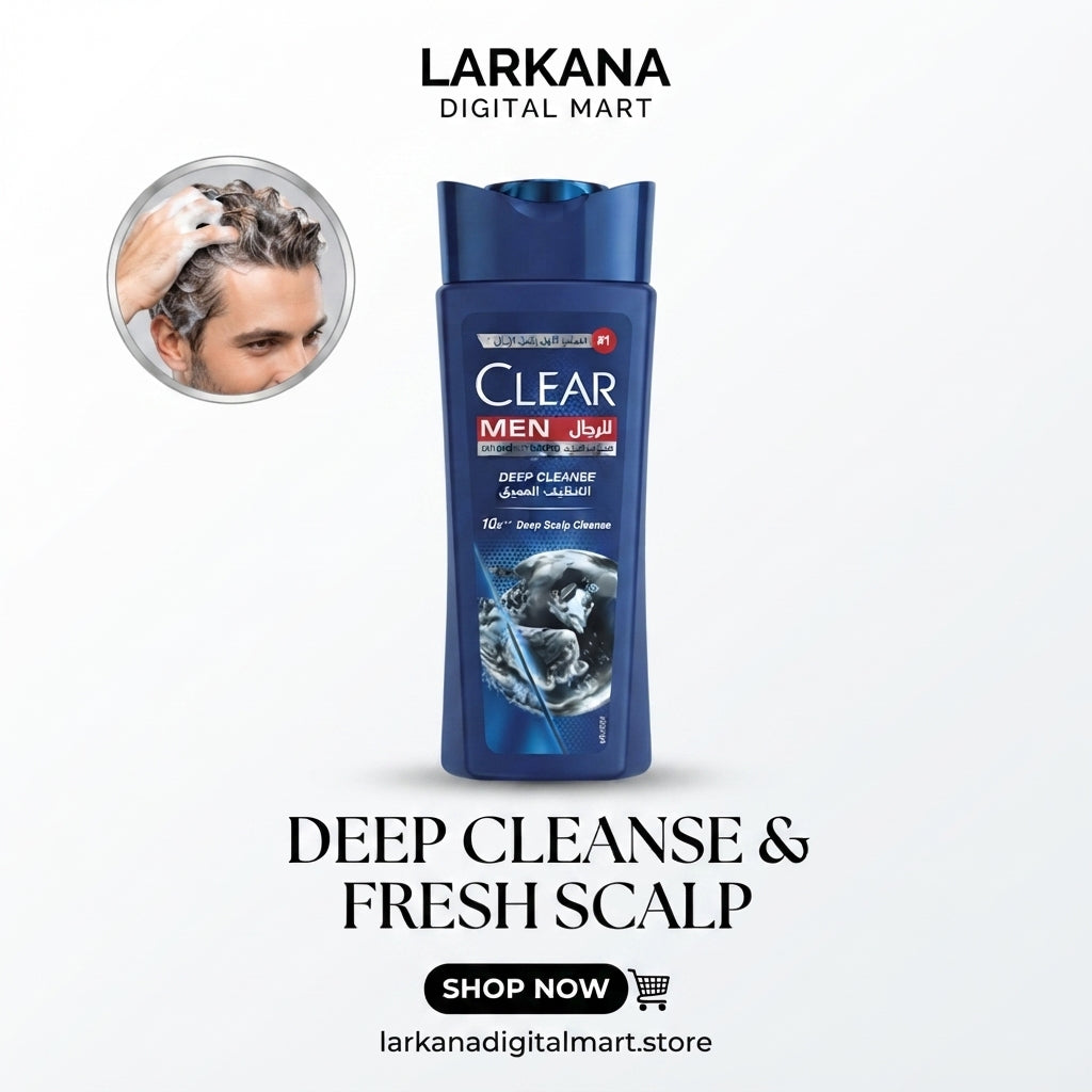 Clear Men Deep Cleanse Anti-Dandruff Shampoo 200ml