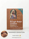 Rough Rider Condoms - Studded Lubricated (3 Pieces)