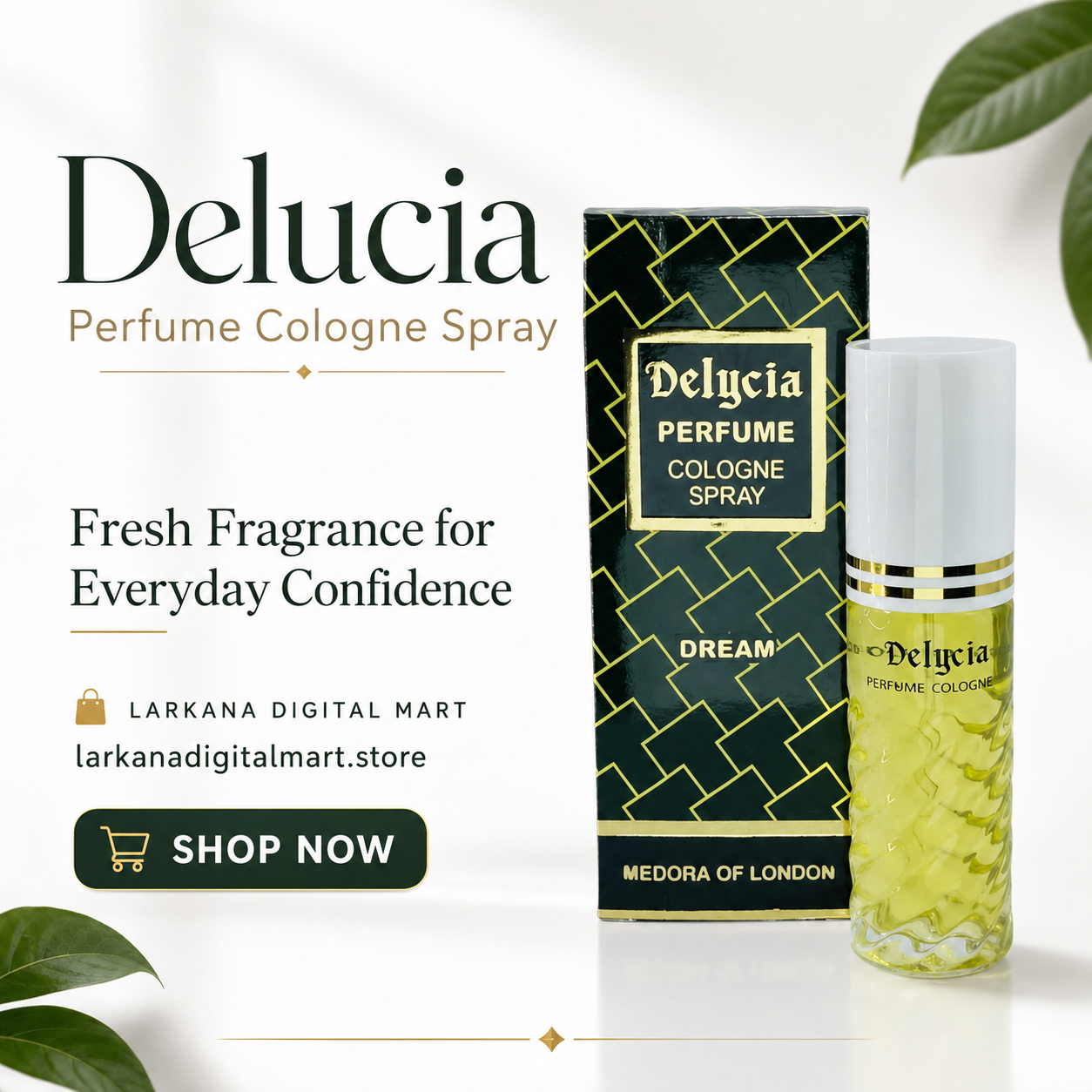 Delycia Perfume Cologne Spray - Dream