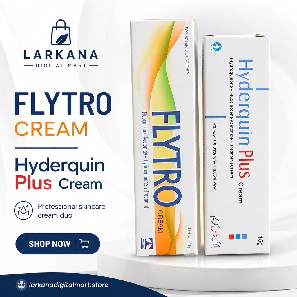 Flytro Cream + Hyderquin Plus Cream - Professional Skincare Duo