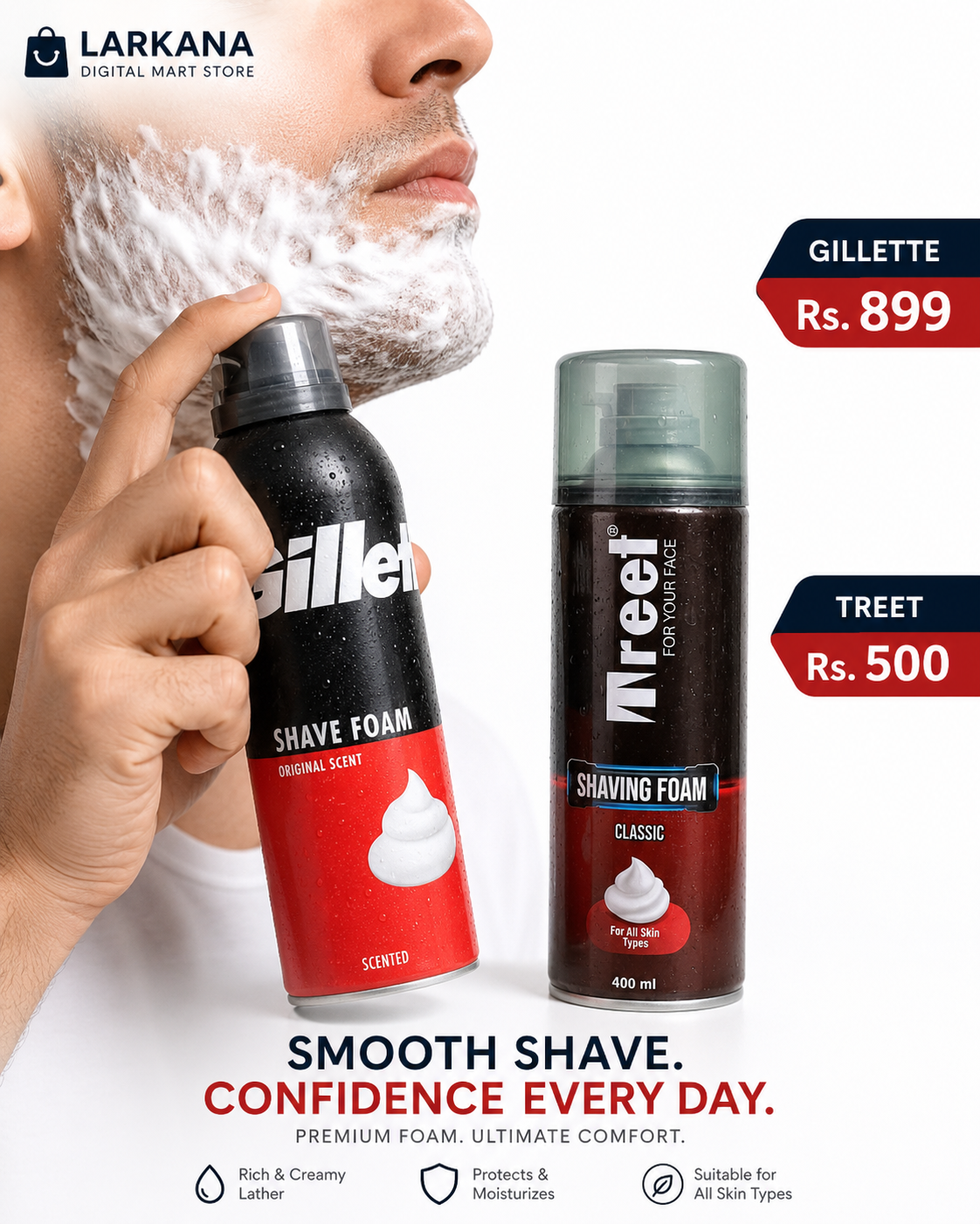 Shaving Foam Duo
