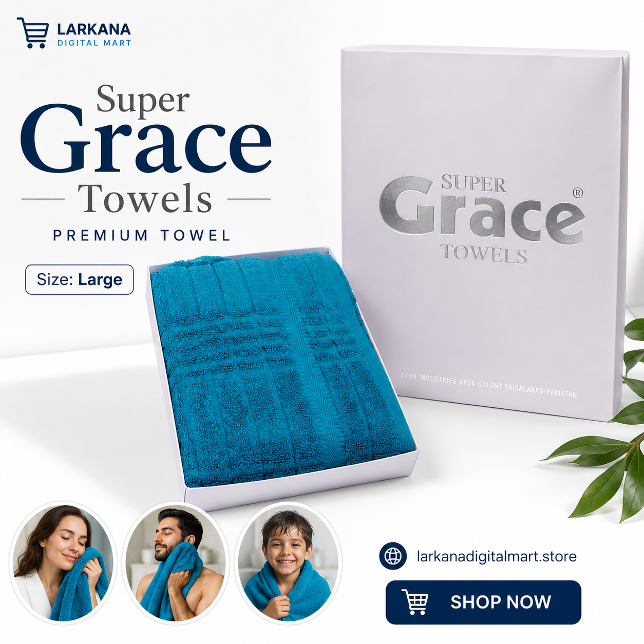 Super Grace Premium Towel – Large