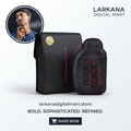 Pure Black Pour Homme 100ml Eau de Toilette by Amo Lara with premium leather case