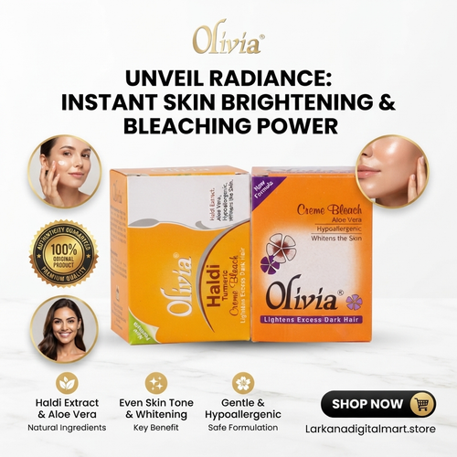Olivia Creme Bleach Aloe Vera - Skin Brightening and Bleaching