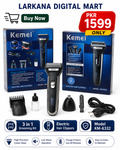 Kemei KM-6332 3-in-1 Electric Grooming Kit