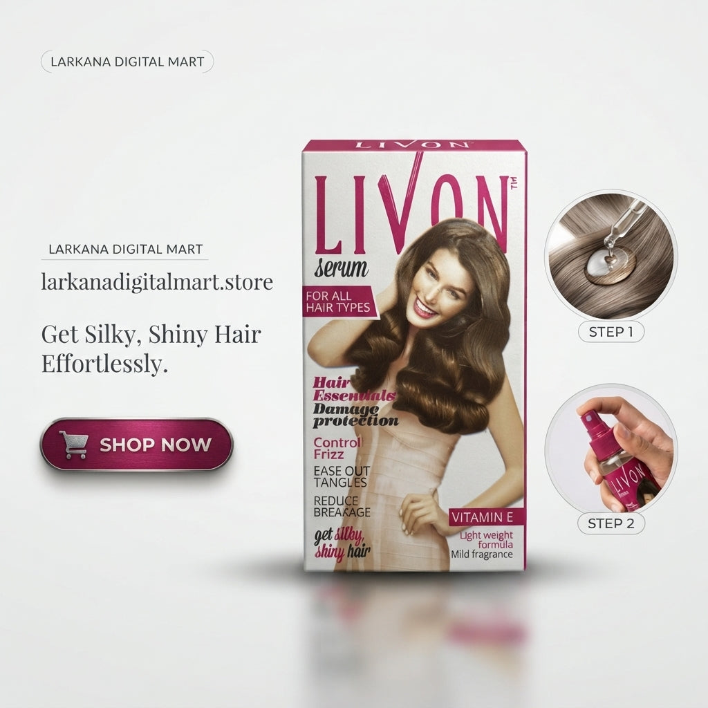 Livon Serum 50ml - For All Hair Types