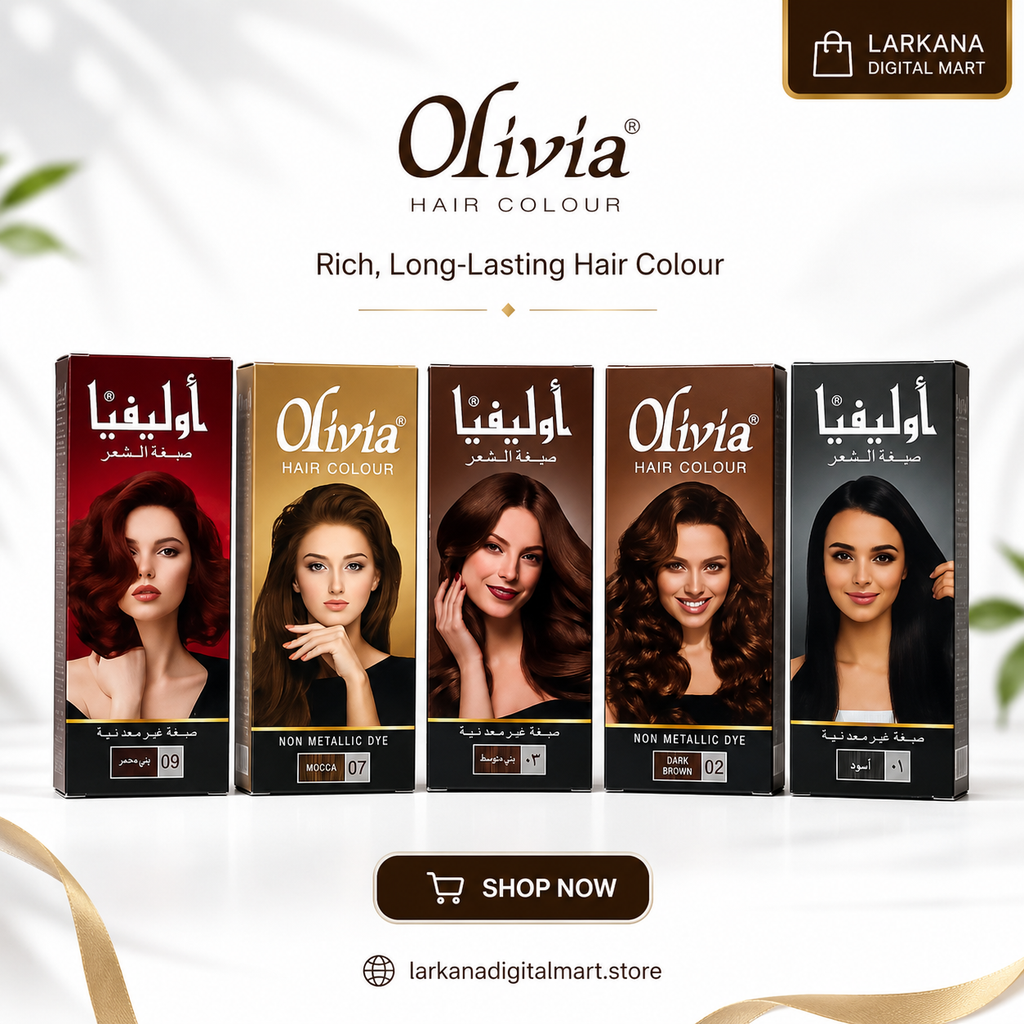Olivia Hair Colour - Rich, Long-Lasting Non Metallic Dye