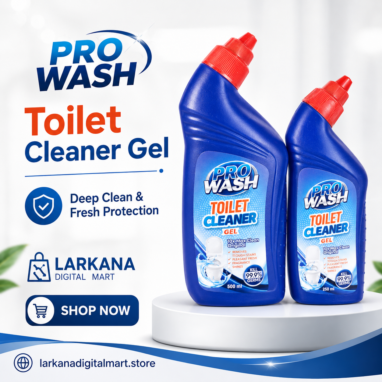 Pro Wash Toilet Cleaner Gel
