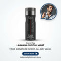 Creation Lamis Pure Black Fragrance Body Spray for Men 200ml
