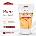 Saeed Ghani Rice Face Wash - Brightening & Nourishing with Niacinamide 150ml