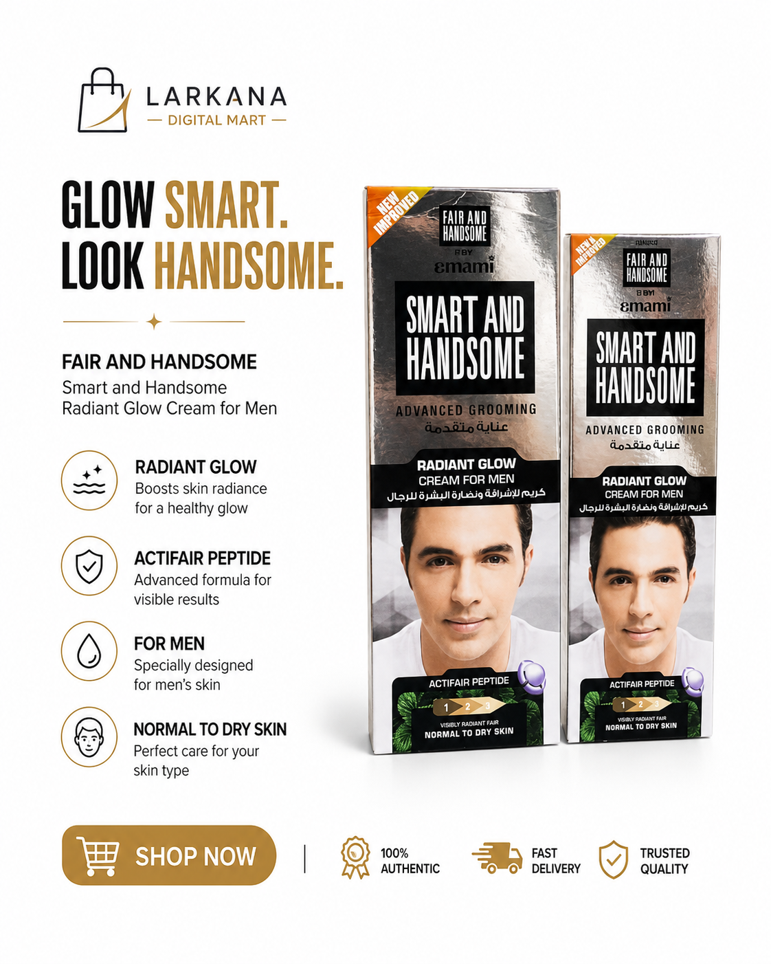 Fair & Handsome Smart and Handsome Radiant Glow Cream for Men
