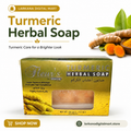 Fleur's Turmeric Herbal Soap by Hemani